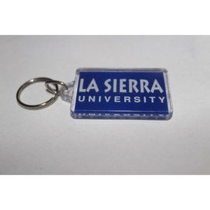 Vintage Keychain Acrylic La Sierra U